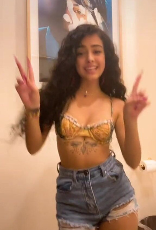 3. Hot Malu Trevejo in Bikini Top