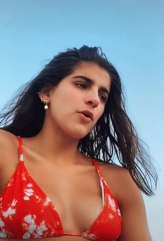 Erotic Mar de Regil in Bikini Top