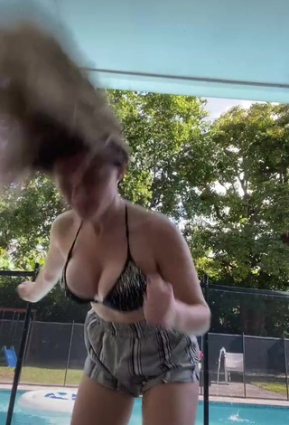 4. Hottest Megan Guthrie in Bikini Top and Bouncing Boobs