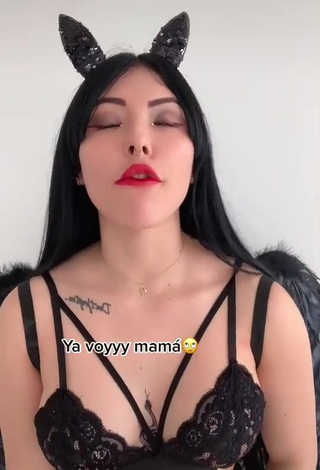 1. Cute Natalia in Black Bra