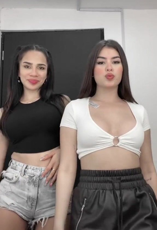 1. Desirable Nicole García in Crop Top