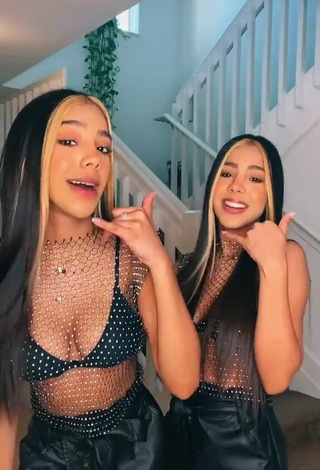 1. Sexy Melanie & Meila in Crop Top