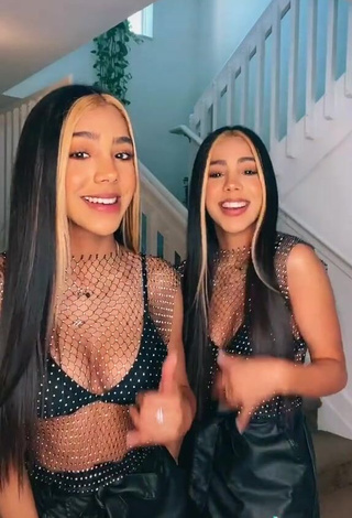 4. Sexy Melanie & Meila in Crop Top