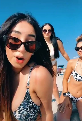 Amazing Ana Daniela Martínez Buenrostro in Hot Bikini at the Beach