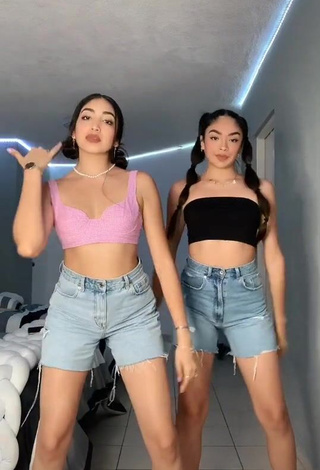 Cute Rosalinda Salinas in Crop Top