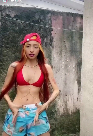 1. Hot Ruivinha de Marte in Red Bikini Top