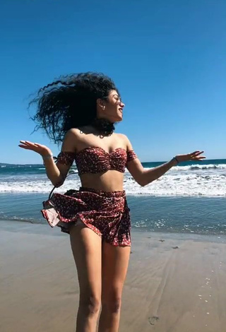 1. Beautiful Sofia Mata in Sexy Crop Top at the Beach