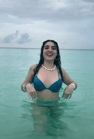 4. Sexy Sophia Talamas in Bikini in the Sea