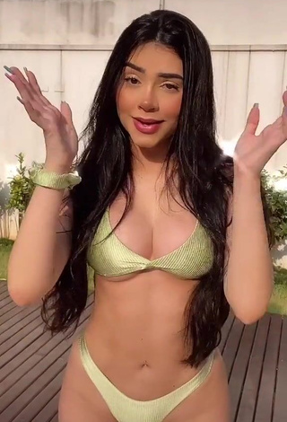 Sexy Tainá Costa in Golden Bikini