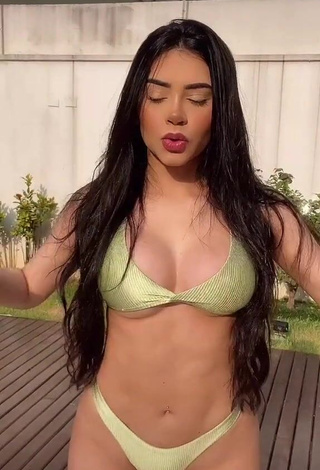 3. Sexy Tainá Costa in Golden Bikini