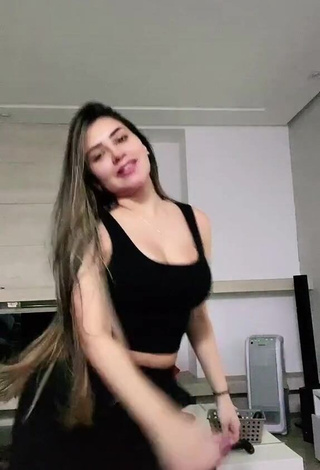 1. Hot Tainá Costa in Black Tank Top