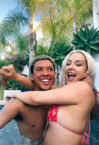 3. Hot Tana Mongeau in Bikini at the Swimming Pool