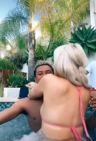 4. Hot Tana Mongeau in Bikini at the Swimming Pool