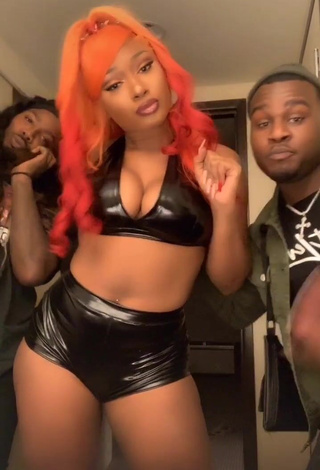 Hot Megan Thee Stallion Shows Cleavage