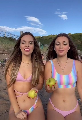 1. Hottest Aitana & Paula Etxeberria in Bikini