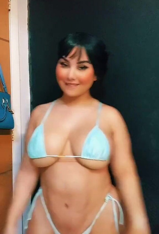 Magnetic Victoria Matosa in Appealing Bikini and Bouncing Big Boobs (Underboob)