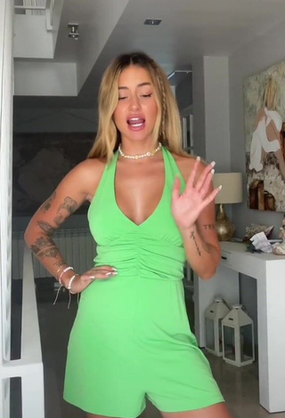 Hot Abril Cols in Green Overall