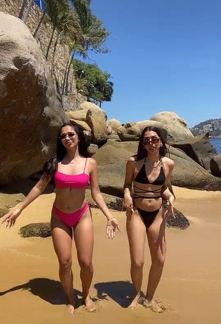 Sexy Kimberly Loaiza in Bikini at the Beach